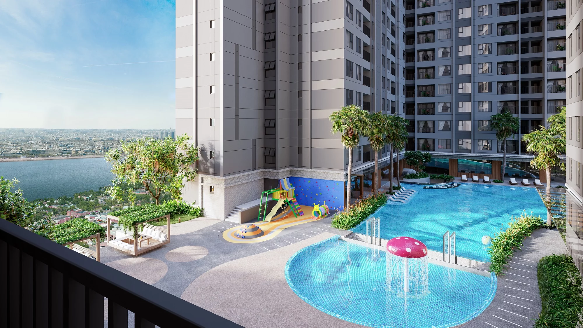 Dự án căn hộ The Rivana Đất Xanh Bình Dương, Quốc lộ 13, Thuận An