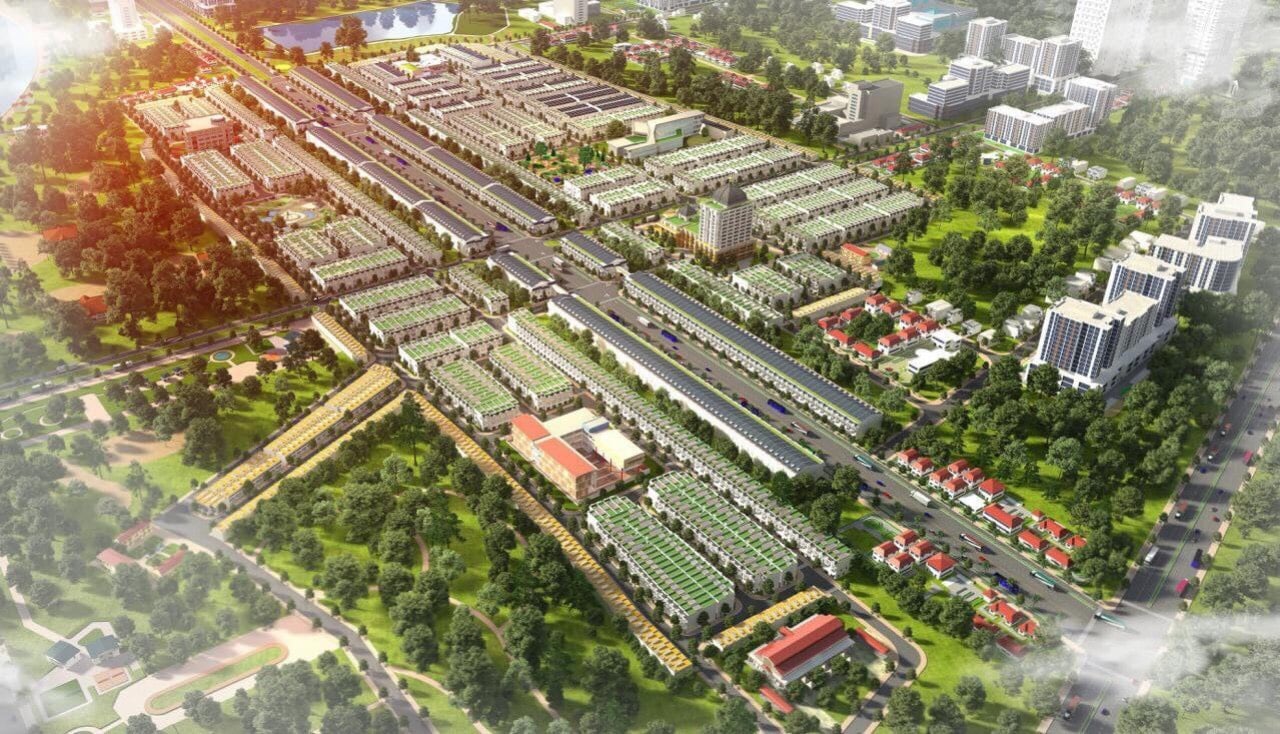 Mặt bằng đất nền khu đô thị Phúc Hưng Chơn Thành Bình Phước