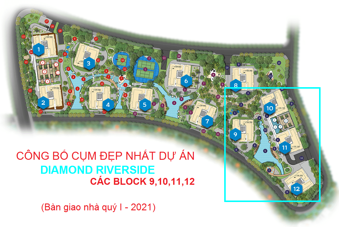 Dự án căn hộ Gem Riverside Đất Xanh, Nam Rạch Chiếc, An Phú, Quận 2