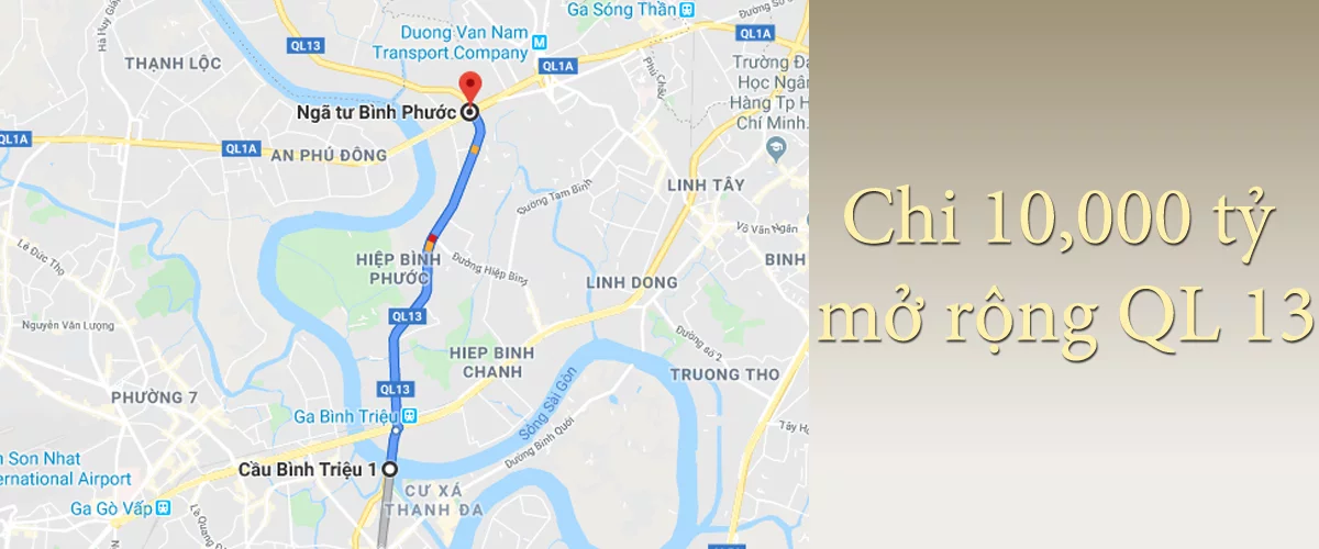 Dự án căn hộ The Rivana Đất Xanh Bình Dương, Quốc lộ 13, Thuận An