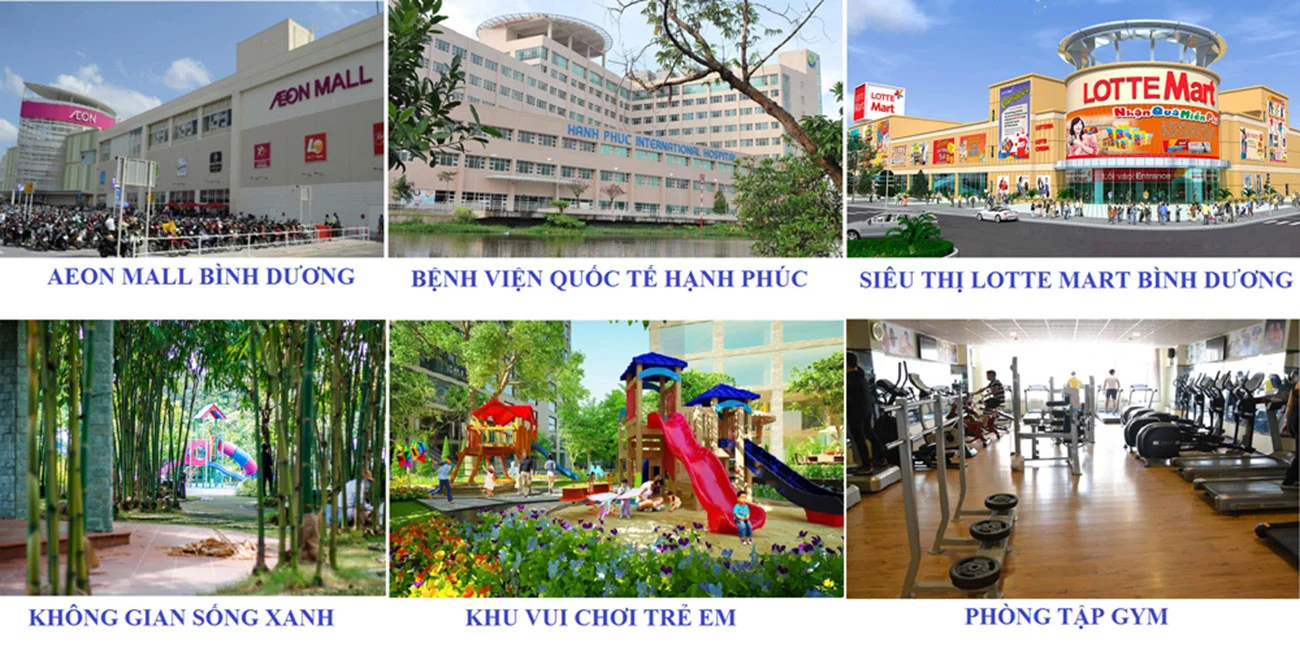 Dự án căn hộ The Rivana Đất Xanh Bình Dương, Quốc lộ 13, Thuận An