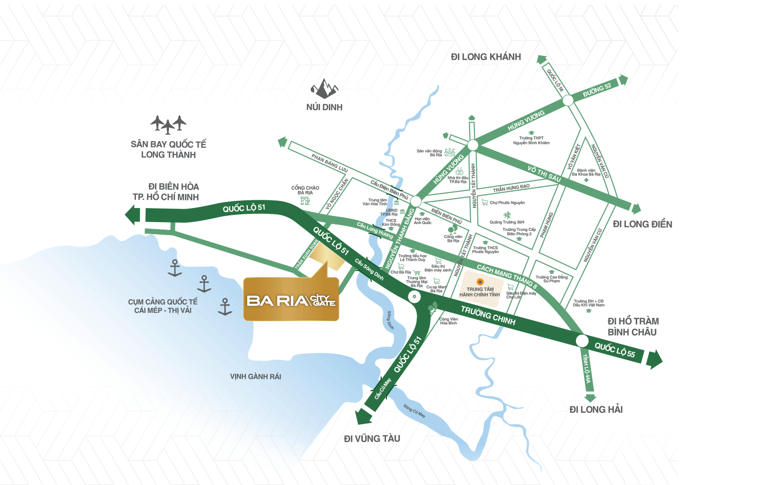 Dự án nhà phố Baria City Gate Bà Rịa Vũng Tàu